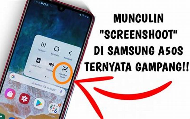 Cara Capture Di Hp Samsung A50S