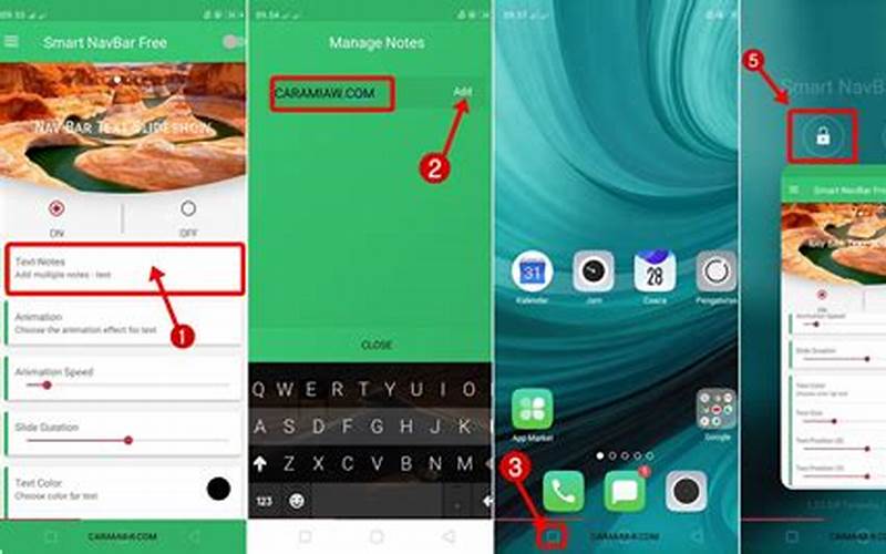 Cara Membuat Nama Di Atas Layar Hp Oppo