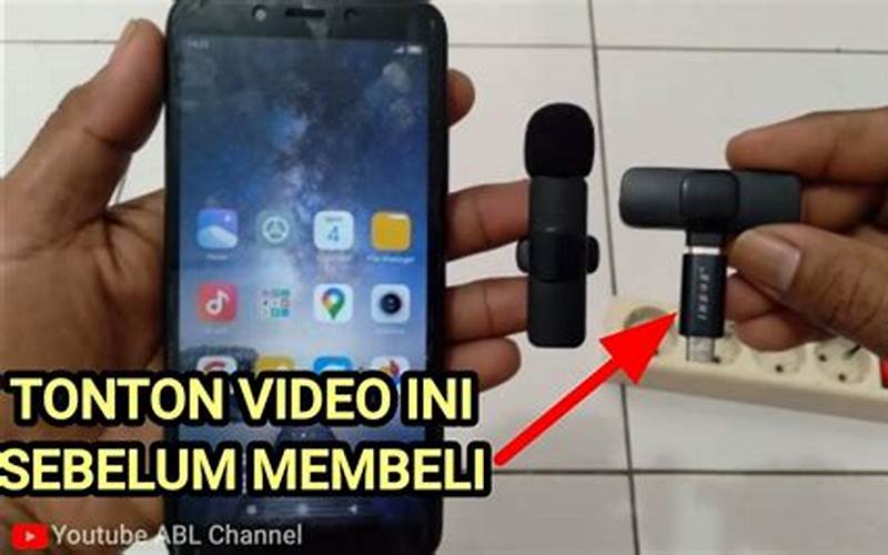 Cara Menyambungkan Mic Bluetooth Ke Hp Dengan Mudah