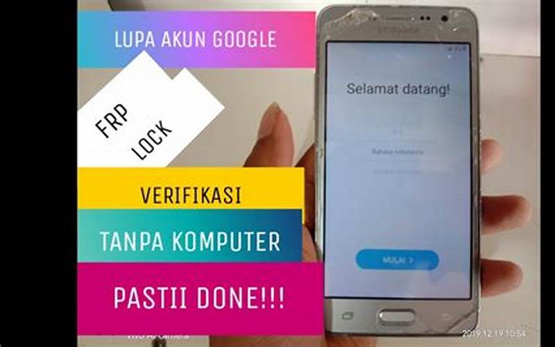 Cara Membuka Pola Hp Samsung J2 Prime Yang Terkunci