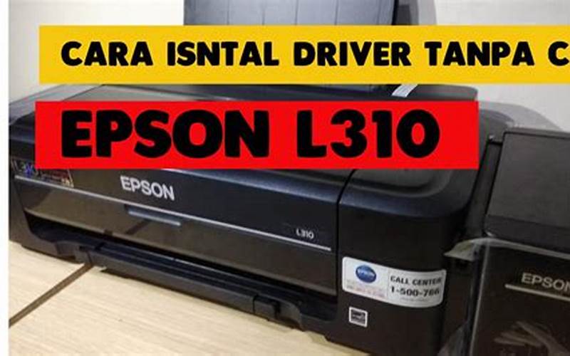 Cara Install Printer Epson Lx 310 Tanpa Cd