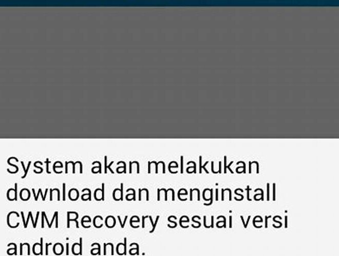 Cara Instal CWM Andromax C3 dengan Mudah