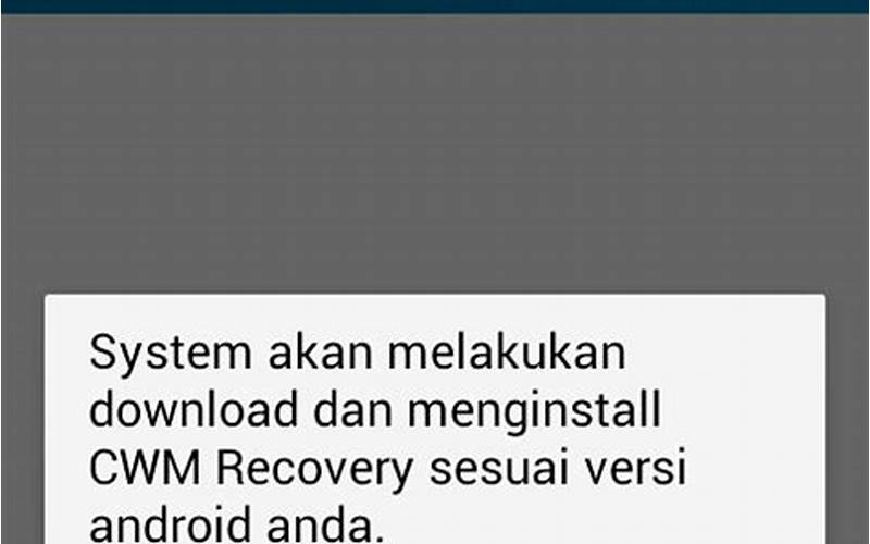 Cara Instal Cwm Andromax C3 Dengan Mudah