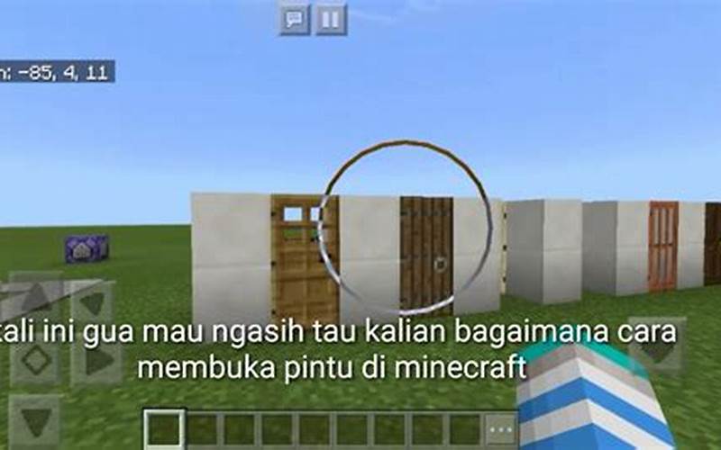 Cara Membuka Pintu Di Minecraft Laptop