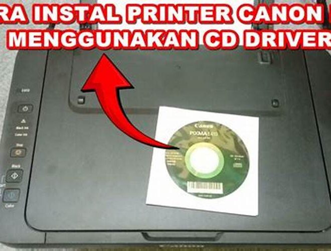 Cara Instal Printer Canon E410