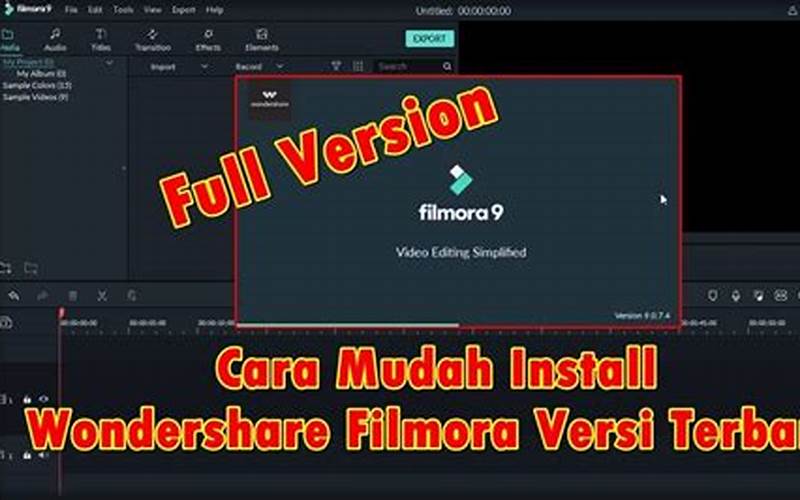 Cara Mudah Memotong Video Di Filmora Laptop