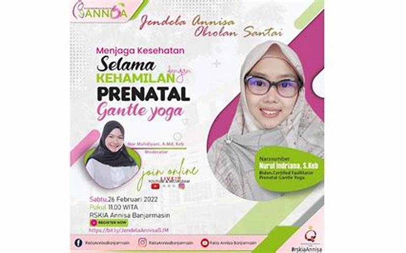 Prenatal Yoga Di Palembang: Menjaga Kehamilan Dengan Olahraga Yang Menenangkan