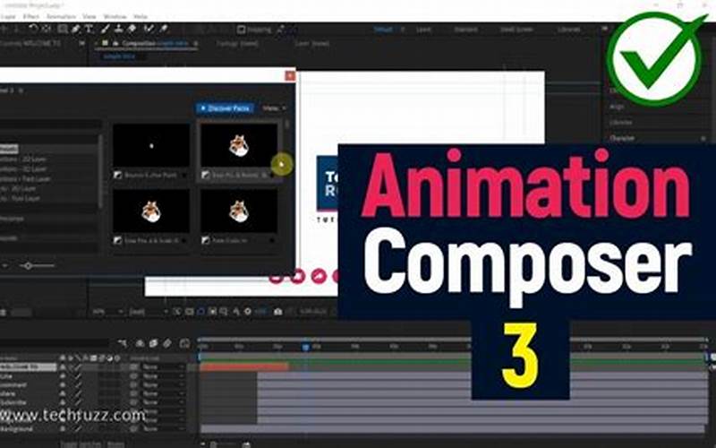 Cara Instal Animation Composer After Effect