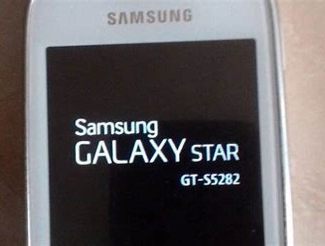 Cara Instal Ulang Samsung GT S5282