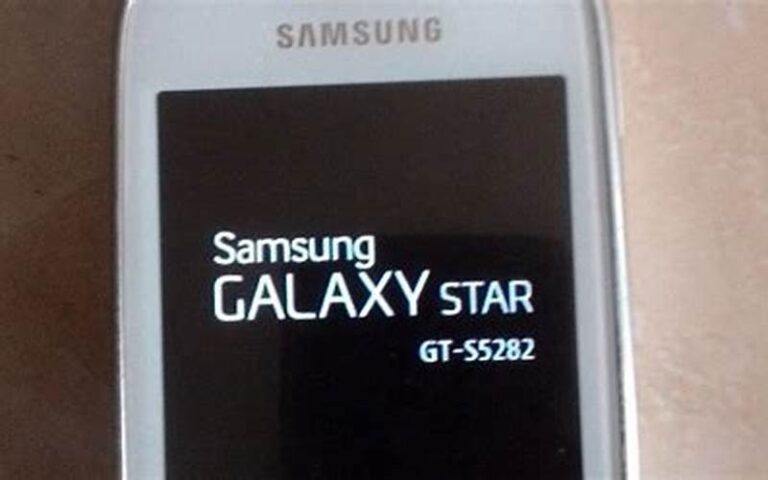 Cara Instal Ulang Samsung GT S5282