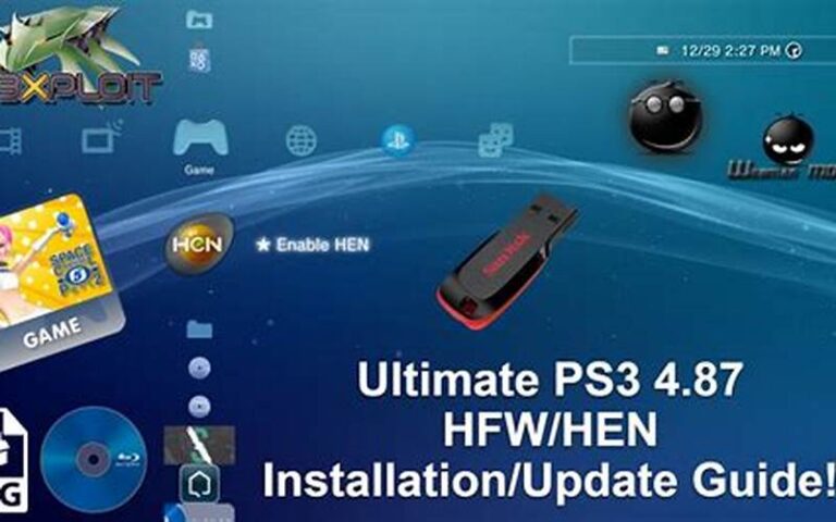 Cara Install Game PS3 HEN untuk Sobat PortalTekno