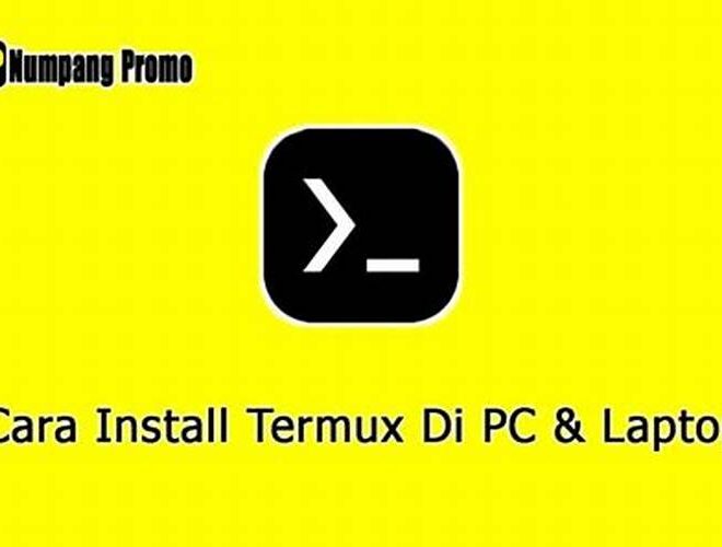 Cara Install Termux di PC