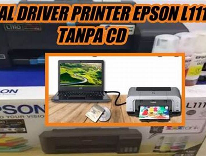 Cara Instal Printer Epson L1110 di Laptop