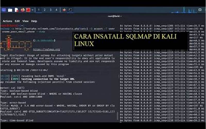 Cara Install Sqlmap Di Kali Linux