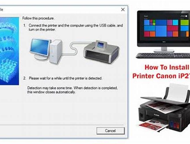 Cara Menginstal Printer Canon IP2770 ke Laptop Tanpa CD