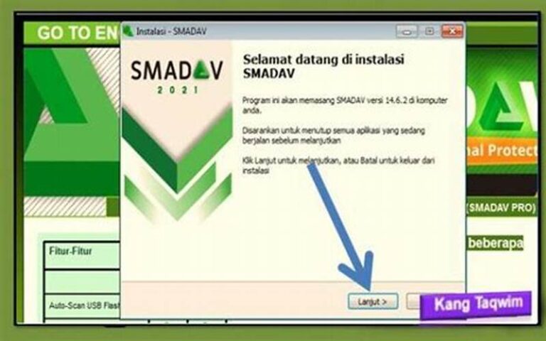 Cara Menginstal Smadav Beserta Gambarnya