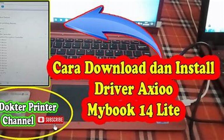 Cara Instal Axioo MyBook 14