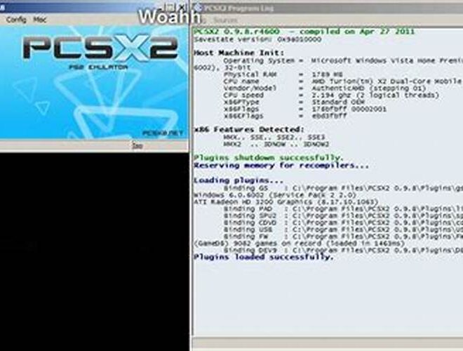 Cara Instal PCSX2 0.9 8