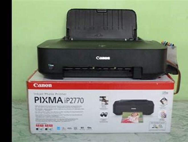 Cara Instal Printer Canon IP2770 Tanpa CD