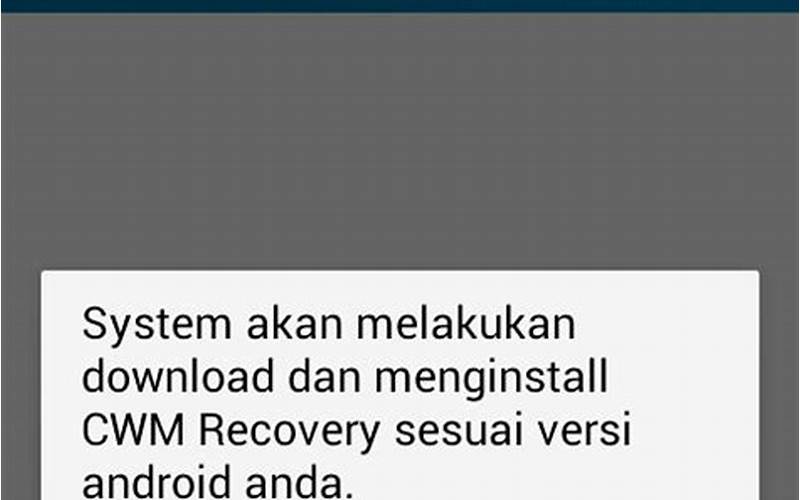 Cara Instal Cwm Andromax I2