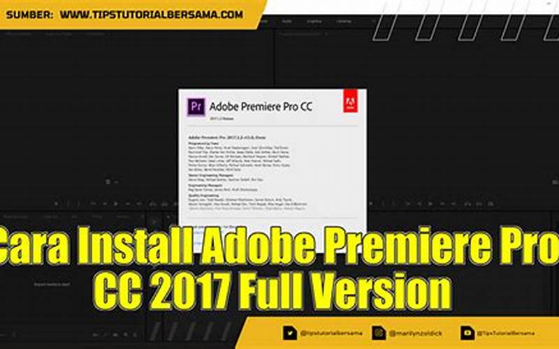 Cara Install Adobe Premiere Pro Cc Untuk Sobat Portaltekno