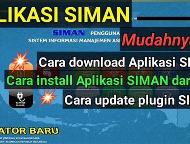 Cara Instal Aplikasi SIMAN