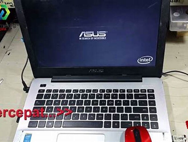 Cara Instal Laptop Asus A455L dengan Flashdisk
