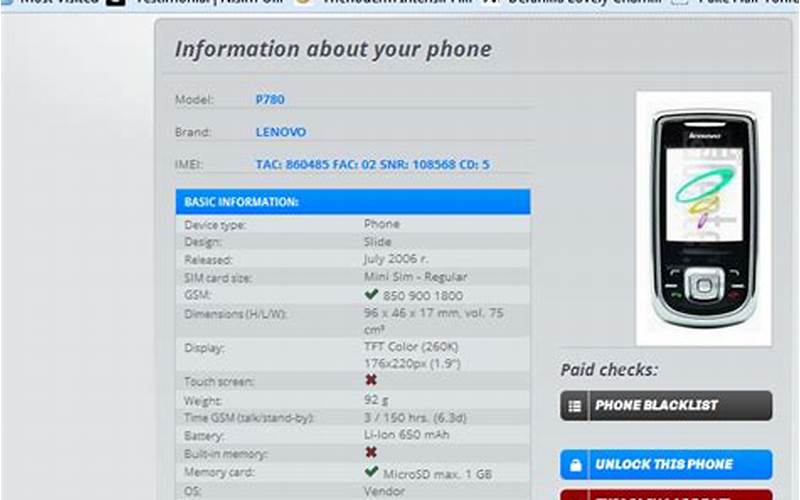 Cara Mengecek Keaslian Hp Lenovo
