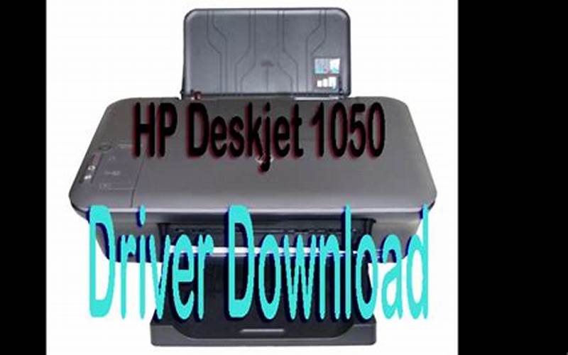 Cara Instal Driver Printer Hp Deskjet 1050