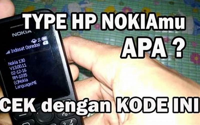 Cara Cek Tipe Hp Nokia Lumia