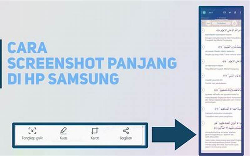 Cara Screenshot Panjang Di Hp Samsung A10