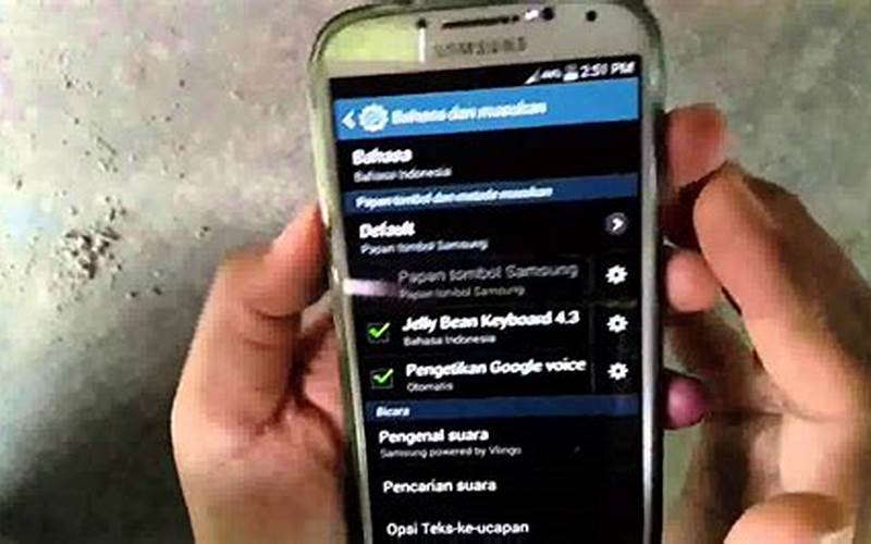 Cara Instal Bahasa Indonesia Di Samsung S4