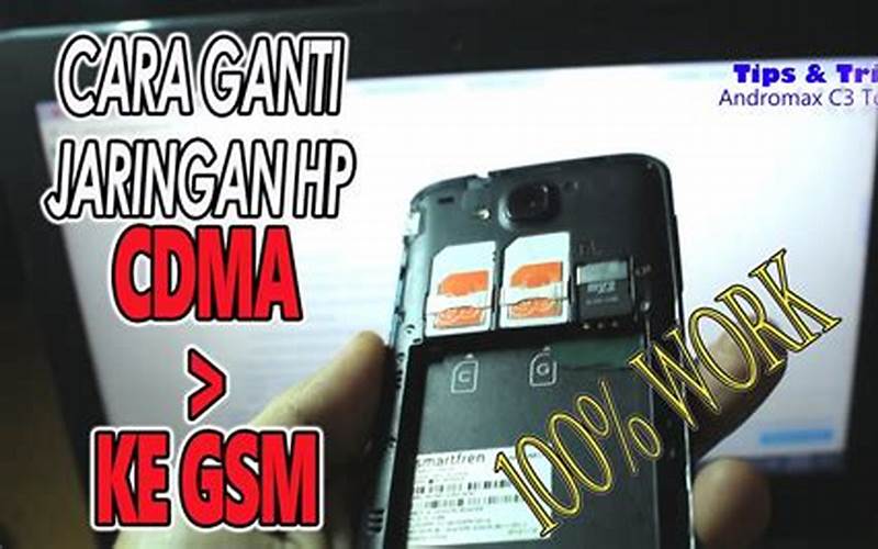 Cara Unlock Hp Smartfren Cdma Ke Gsm