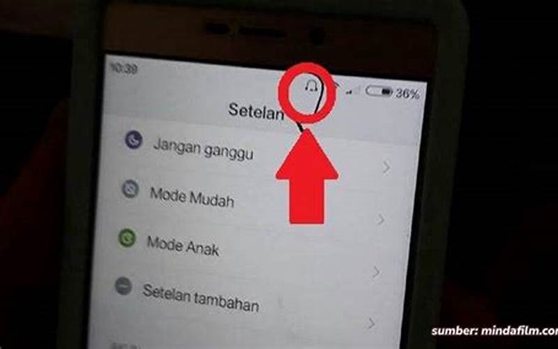 Cara Menghilangkan Tanda Headset Di Hp Redmi