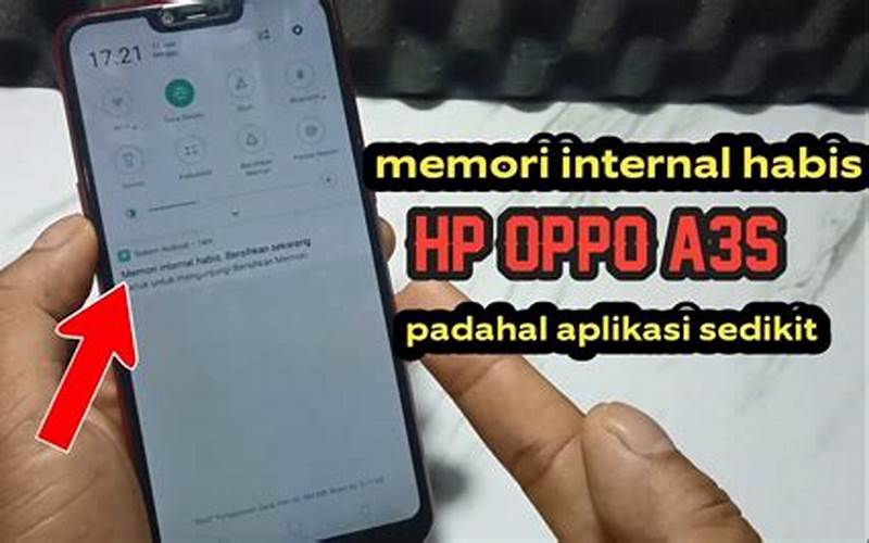 Cara Mengatasi Memori Internal Habis Hp Oppo A3S