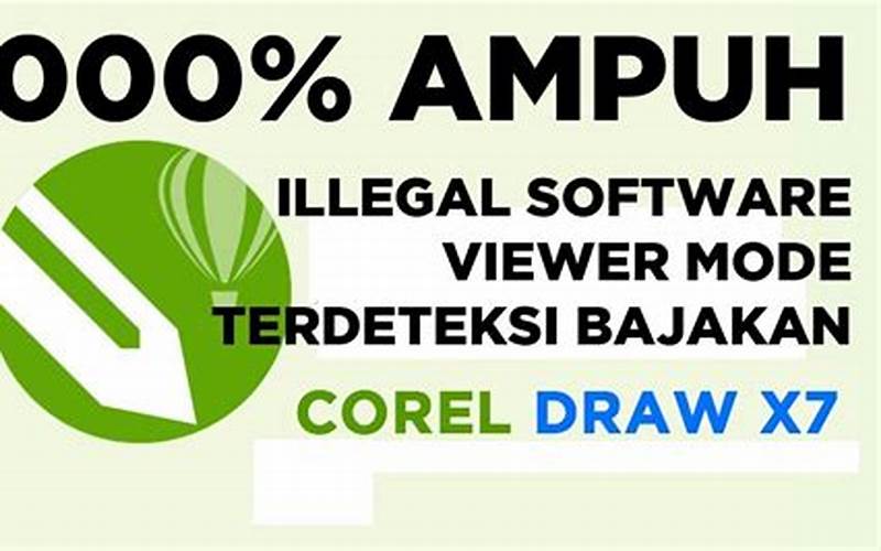Cara Instal Corel Draw X7 Agar Tidak Terdeteksi Bajakan