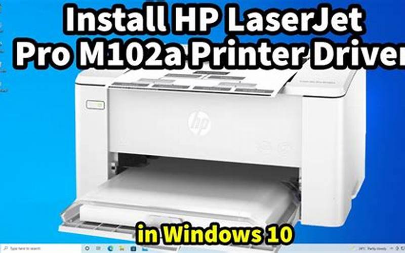 Cara Instal Laserjet Pro M102A