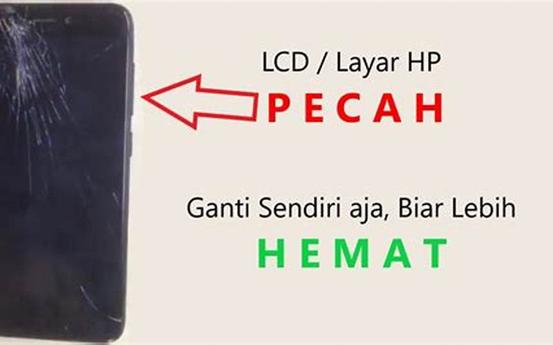 Cara Mengganti Lcd Hp