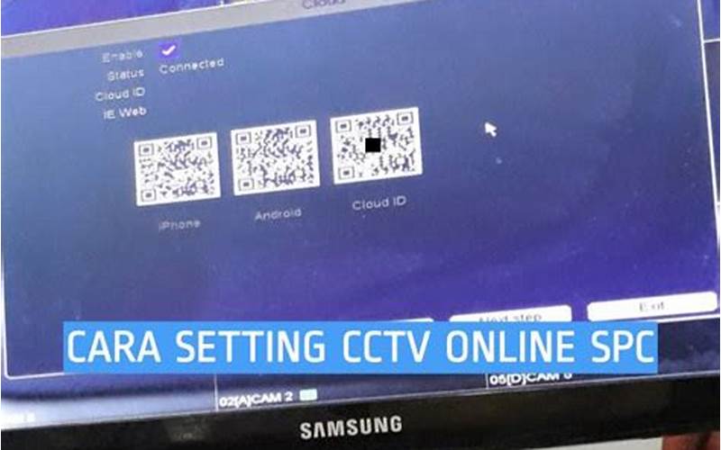 Cara Setting Cctv Spc Ke Hp Android