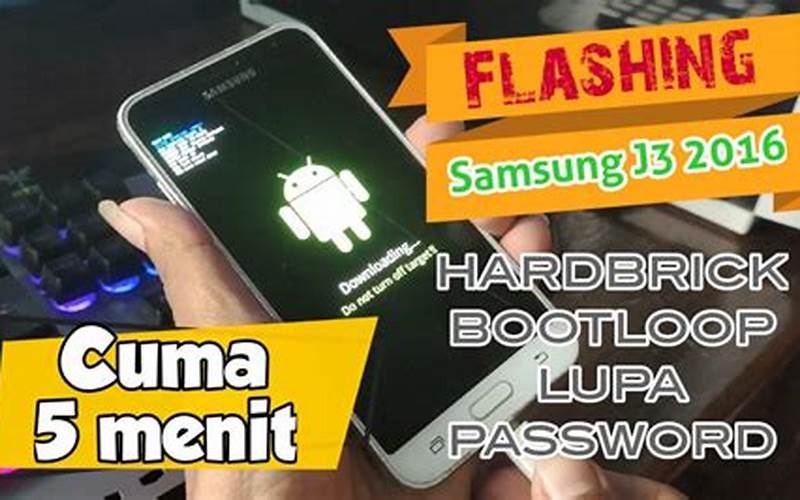 Cara Flash Hp Samsung J3