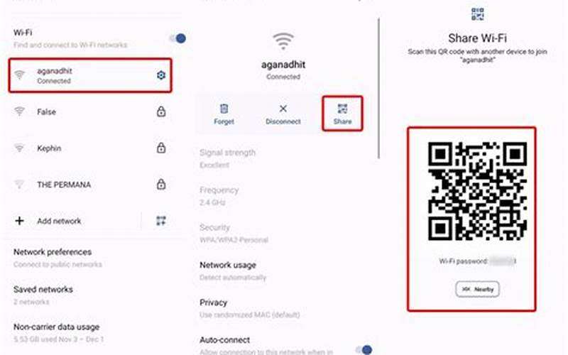 Cara Melihat Kode Qr Wifi Di Hp Vivo