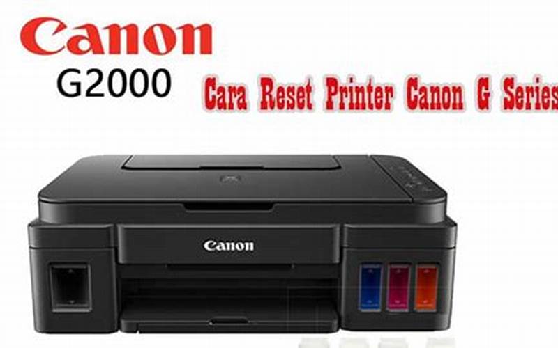 Cara Instal Canon G2000: Panduan Lengkap Untuk Sobat Portaltekno