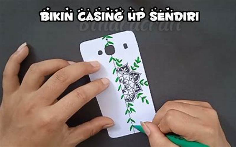 Cara Membuat Casing Hp Dari Kertas Hvs