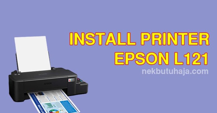 Cara instal printer epson l121