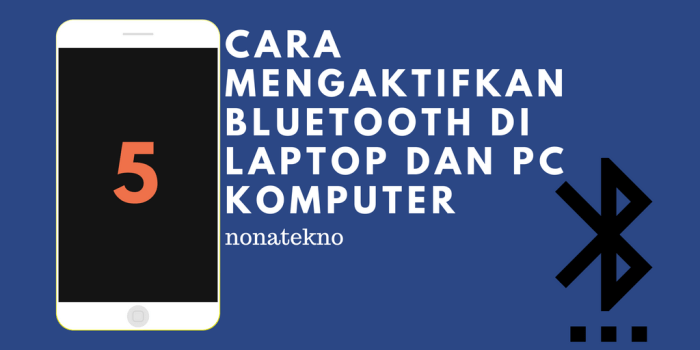 Cara instal bluetooth di windows 7