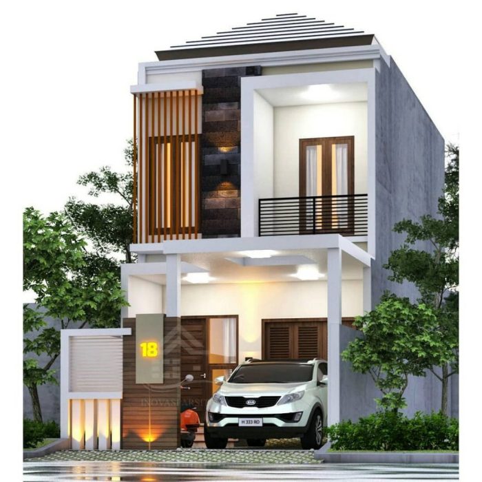 Rumah minimalis 2 lantai