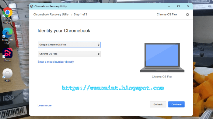 Cara instal chrome os