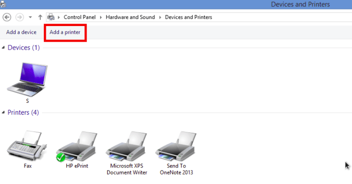 Cara instal printer ke laptop