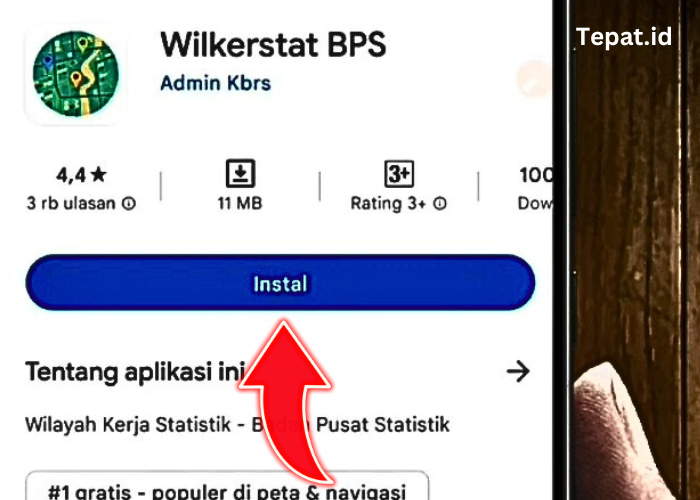 Cara instal aplikasi wilkerstat