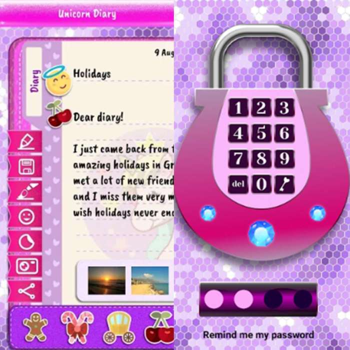Daily diary app